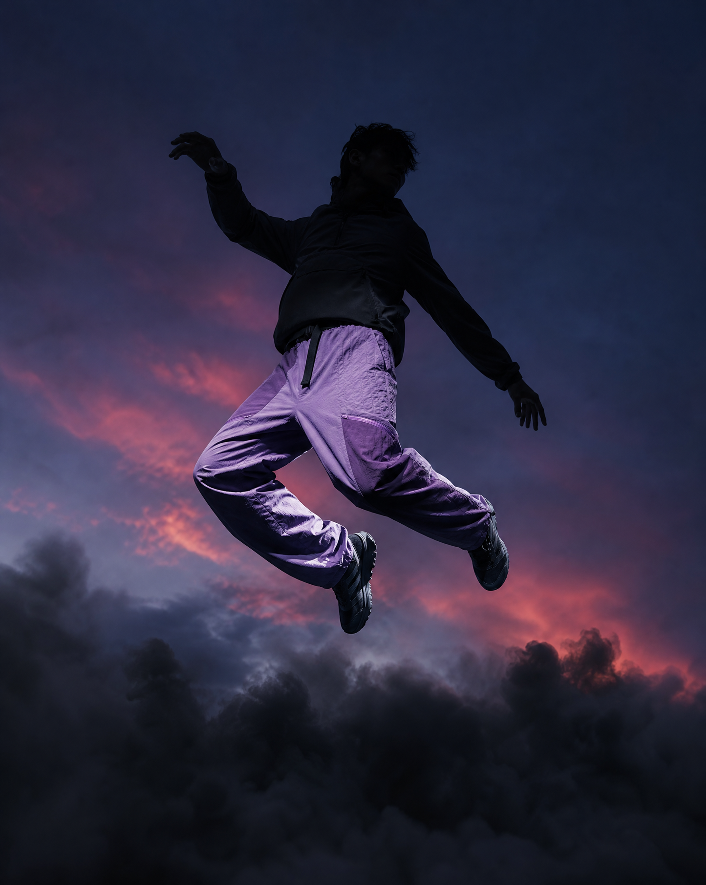 Leaf Trail Pant — Purple